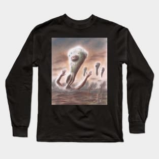 Brain-Eating Swamp Monsters Long Sleeve T-Shirt